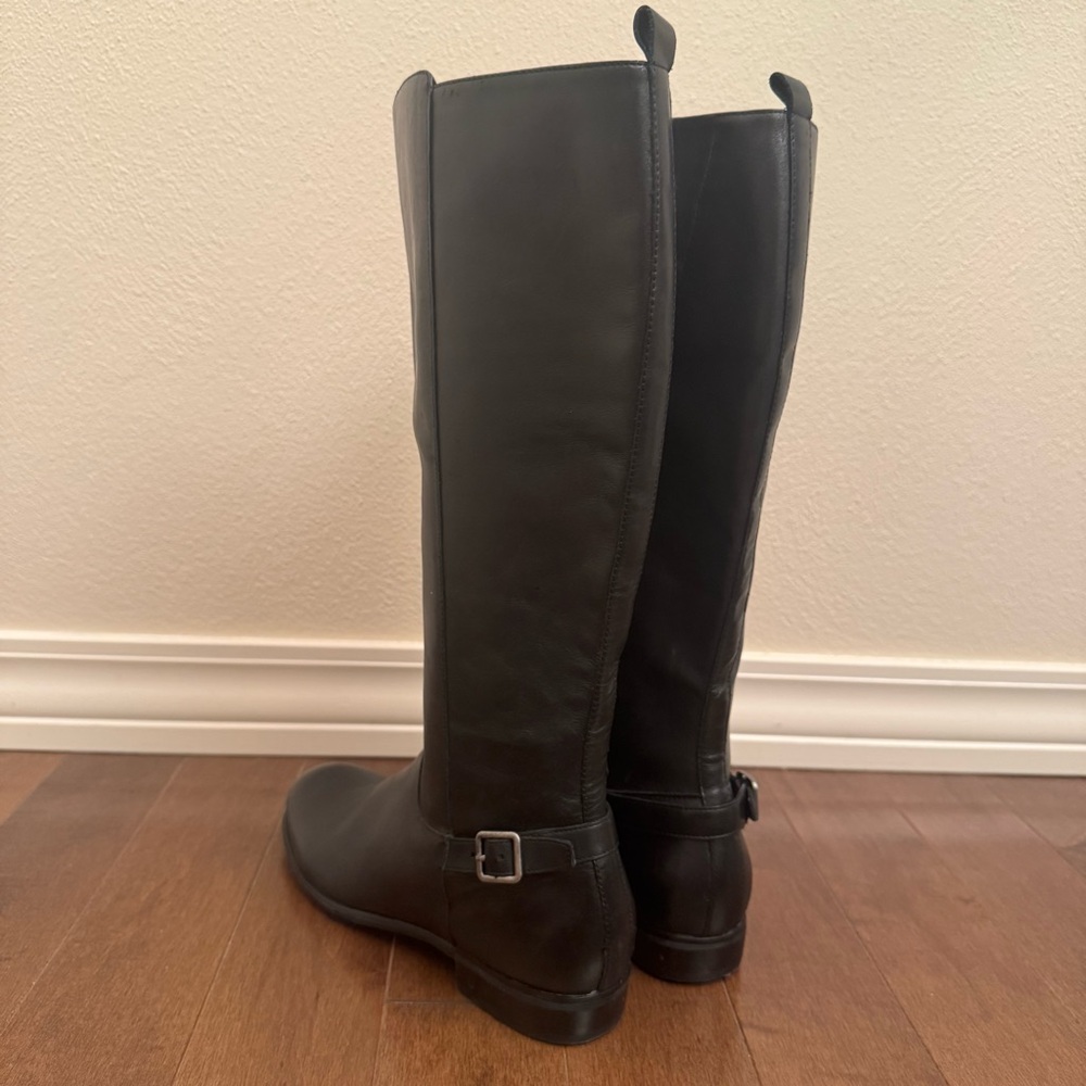 Ciao Bella Black Leather Riding Boot - Picture 6 of 16